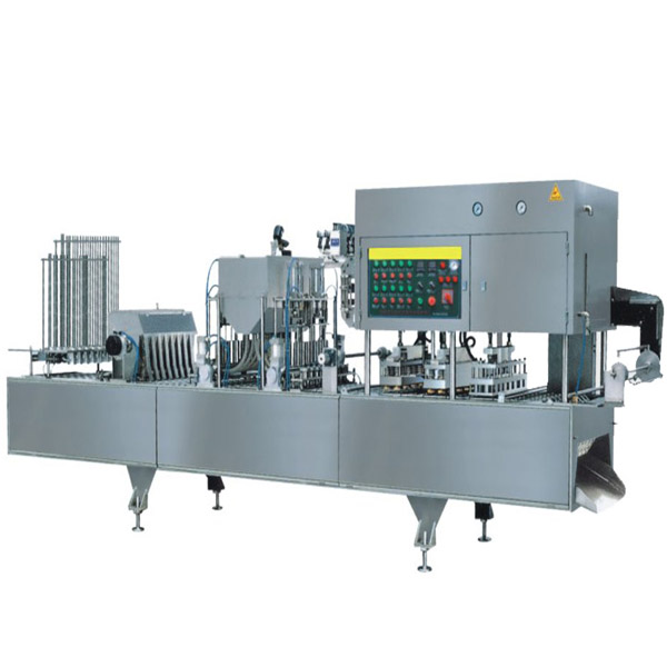 CD-20B-4/6/8/12 Pneumatic Cup Filling And Sealing Machine